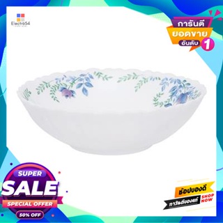 Opal ชามโอปอทรงกลม Garden Blue Kassa Home รุ่น Hbtw60 ขนาด 6 นิ้ว สีน้ำเงินround Opal Bowl Garden Blue  Home Hbtw60 Size