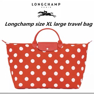 【PROMO 2022 New limited edition 】 Le Pliage PieddePoule กระเป๋าเดินทาง ขนาดใหญ่ XL