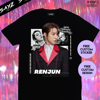 เสื้อยืดแฟชั่น Kaos Renjun NCT 2020 Resonance อัลบั้ม NCT DREAM NCT U Kpop เสื้อยืดเกาหลี Custom Kaos KpopStreetwea_09