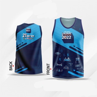 เสื้อวิ่งแขนกุด The Mall Korat Marathon 2022 (21.1K)