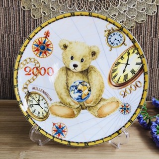 จานเซรามิคนิกโกะ NIKKO ลาย TEDDY Japan Fine Bone China มือสอง ราคาถูก