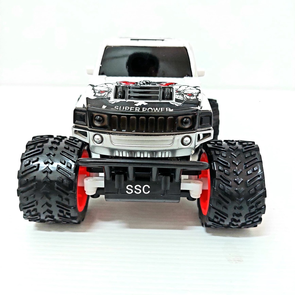 ♠☢◕รถบิ๊กฟุตบังคับวิทยุ OFFROAD R/C B/O Sound Good value worth 0111 รถบิ๊กฟุต ใส่ถ่าน 2A รวม 6 ก้อน 