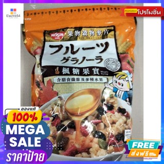 Nissin Maple Syrub Flavour Granola ธัญพืช อบกรอบ รสเมเปิ้ลไซรัป 500g Nis