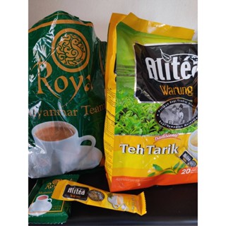 (ขายแยกซอง 2ซอง 10บาท) ชาพม่า Royal Myanmar tea mix 3in1 ชามาเลย์ Alitea warung Teh Tarik