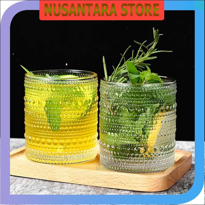 NUSANTA STORE - ถ้วยแก้วไวน์ Loveyalty Whisky Sloki - YJ0910