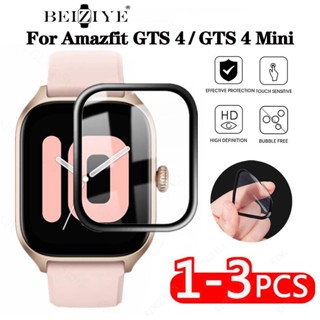 ฟิล์มกันรอยหน้าจอ 3D สําหรับ Huami Amazfit GTS 4/ GTS 4 mini Amazfit GTS 4 mini