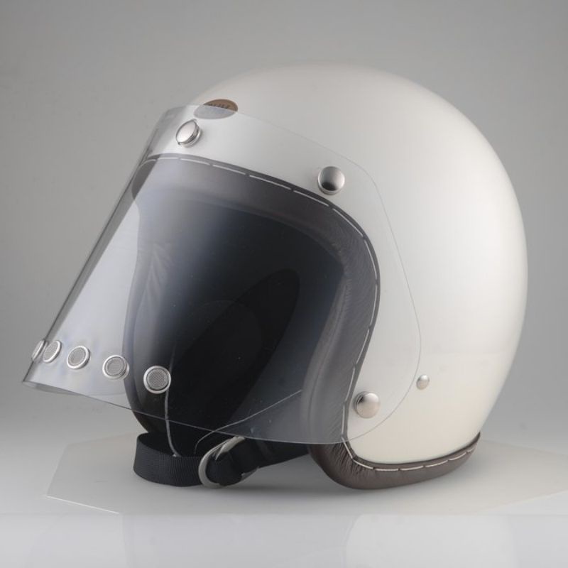Wind Shield vintage helmet 60's
ชิวกันลม กันฝน หมวกกันน็อควินเทจ 
