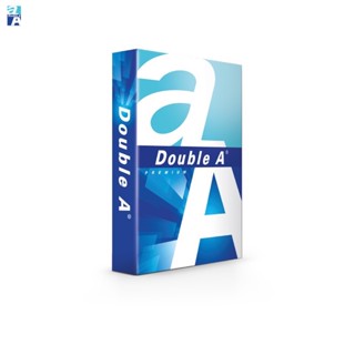 [กดซื้อมากสุด4รีม]กระดาษถ่ายเอกสาร 80แกรม (รีม) กระดาษA4 double a (1รีม=500แผ่น) *ออกใบกำกับภาษีได้*