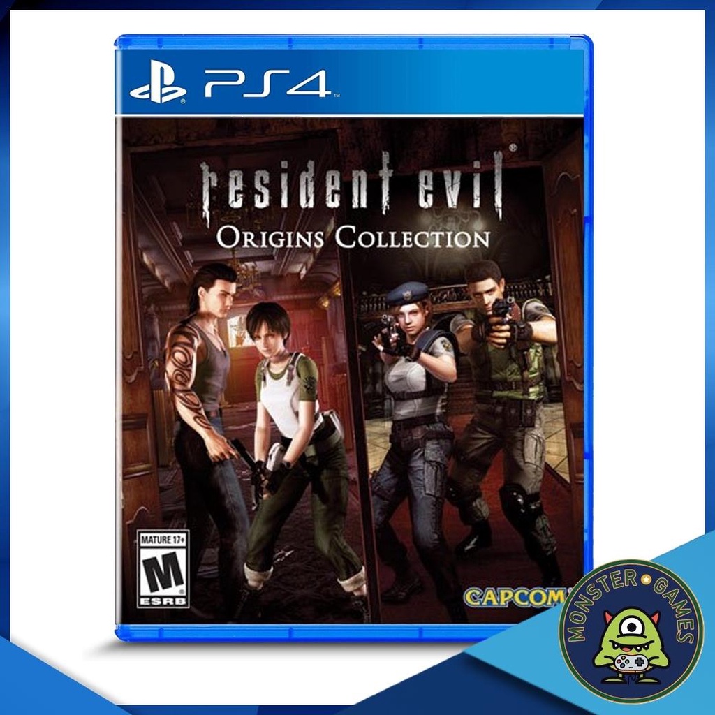 Resident Evil Origins Collection Ps4 แผ่นแท้มือ1 !!!!! (Ps4 games)(Ps4 game)(เกมส์ Ps.4)(แผ่นเกมส์Ps4)(Biohazard Ps4)