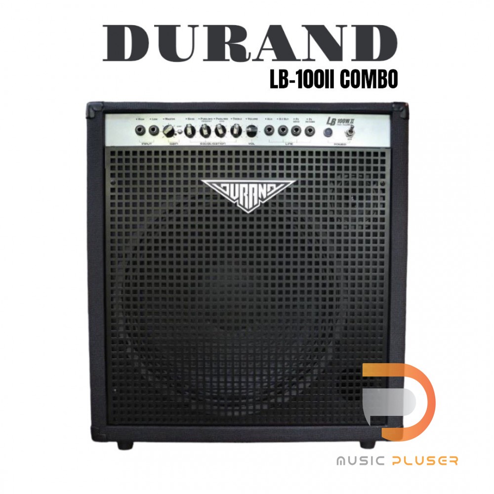 Durand LB-100W II COMBO แอมป์กีต้าร์เบส กำลังขับ 100วัตต์ พร้อมลำโพง 15" ปรับแนวเสียงแบบอิสระ มาพร้อ