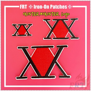 ☸ แผ่นแพทช์รีดติดเสื้อ ลายโลโก้อนิเมะ HUNTER×HUNTER ☸ แผ่นแพ…