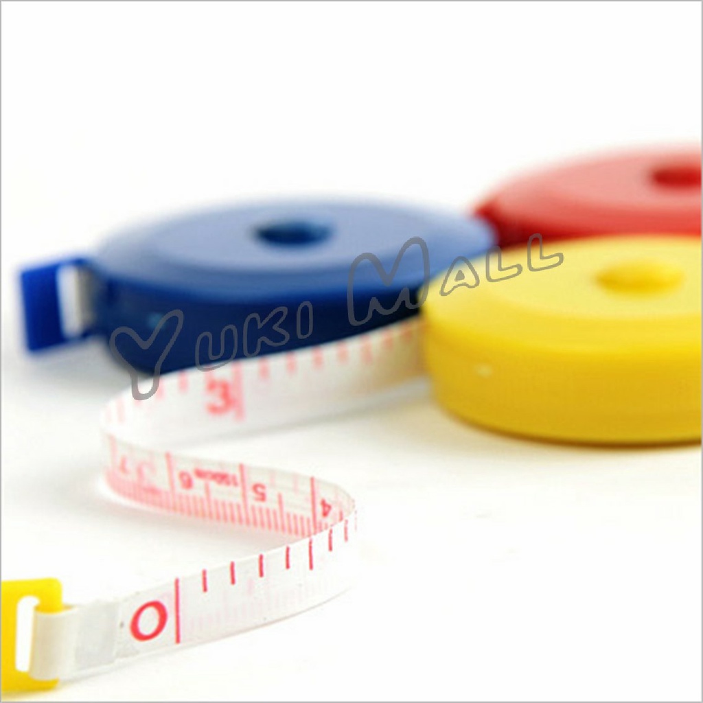 Yuki ตลับสายวัดตัว สายวัดเอว สายวัดรอบเอว **มาตราวัดเคลื่อไป 2 มิน**  ตลับเมตร - รูปที่ 4