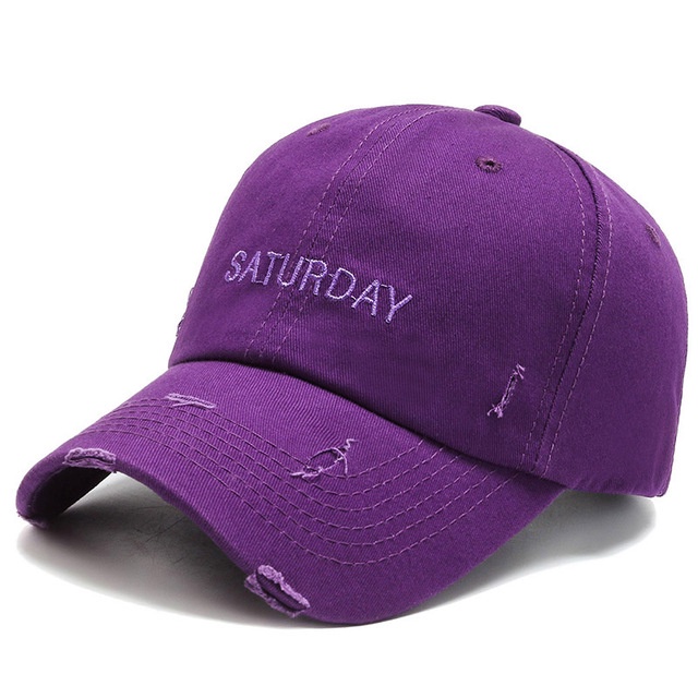 2024 หมวกเบสบอล Amber Violet Distressed - หมวก Trucker Unisex พร้อมดีไซน์ระบายอากาศ | หมวกหน้าฮิปฮอป