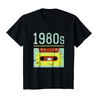 T-Shirtเสื้อยืด พิมพ์ลายฮาโลวีน 1980S Retro Pluize สไตล์คลาสสิก สําหรับผู้ชาย BCbfic09JIcgle24 S-5XL