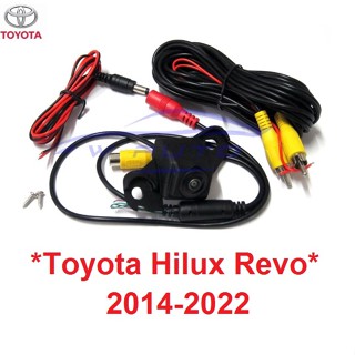 ชุด กล้องมองหลัง TOYOTA REVO ROCCO 2015 - 2022 กล้องมองถอยหลัง โตโยต้า รีโว่ 2019 กล้องถอยหลัง กล้องท้าย