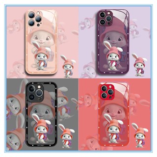 คสโทรศัพท์มือถือ ด้วยกระจกนิรภัย เคสโทรศัพ iPhone 14 13 12 11 Pro MAX Plus 8พลัส case for เคสไอโฟน 14 13 12 11 pormax 14 Plus 7plus