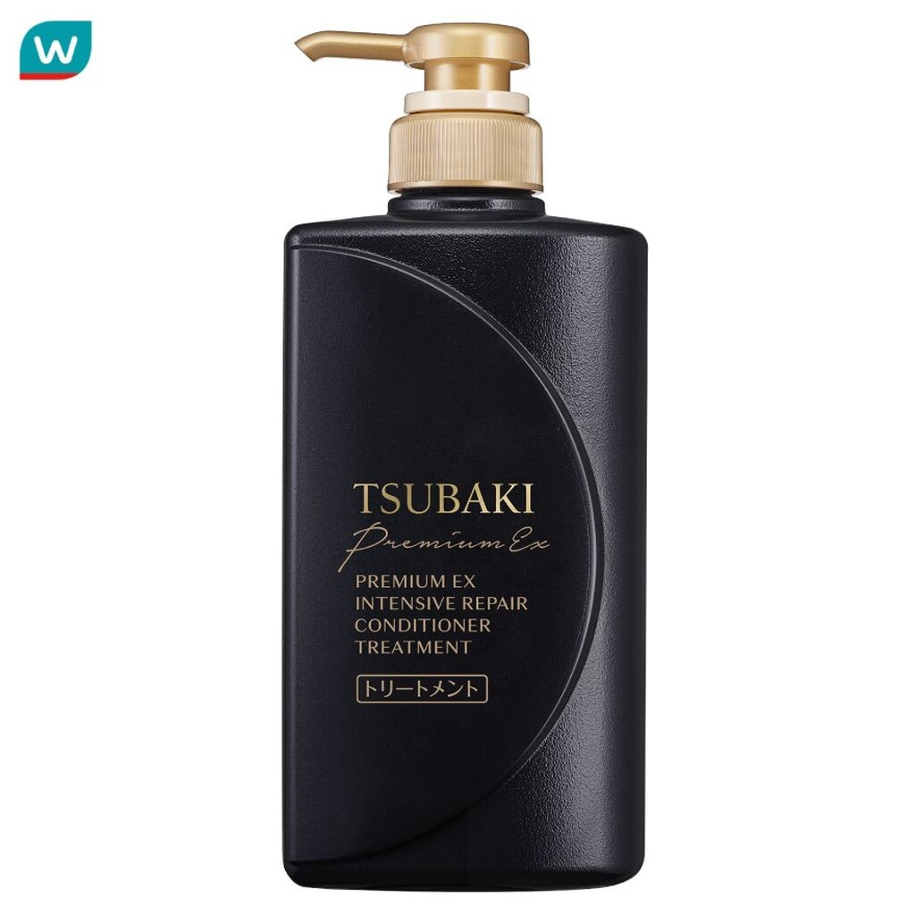 Tsubaki ซึบากิ คอนดิชันเนอร์ ทรีทเมนท์ พรีเมียม อีเอ็กซ์ อินเทนซีฟ รีแพร์ 490 มล. ครีมนวดผม