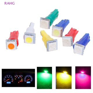 Rahg ใหม่ หลอดไฟ LED T5 5050 24V DC สําหรับรถยนต์ 50 ชิ้น