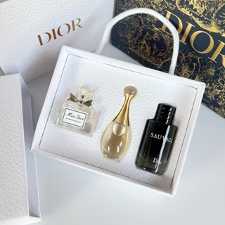 Dior Perfume Set of 3 Travel Size Miniature พร้อมถุง Dior + ริบบิ้น