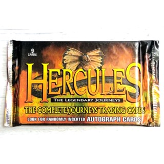 (Sealed Pack) ซองสุ่มการ์ด ภาพยนตร์ เฮอคิวรีส ( HERCULES THE LEGENDARY JOURNEYS TRADING CARDS)