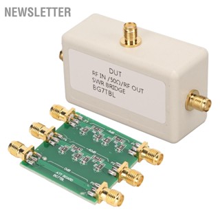 Newsletter SWR High Power Bridge 1-500Mhz 3 Ports Standing Wave Ratio สำหรับการวัดเสาอากาศ RF Matching Circuit