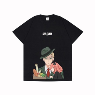 เสื้อยืด พิมพ์ลายอนิเมะ Sakazuki SPY X FAMILY FORGER FAMILY สไตล์ญี่ปุ่น สําหรับครอบครัว