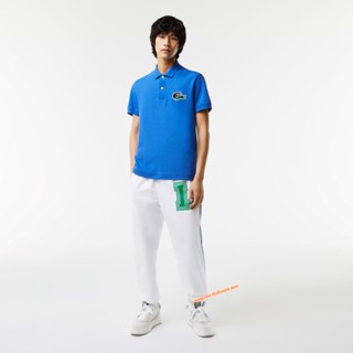 lacoste เสื้อคอปกปัก POLO เสื้อโปโลแขนสั้น