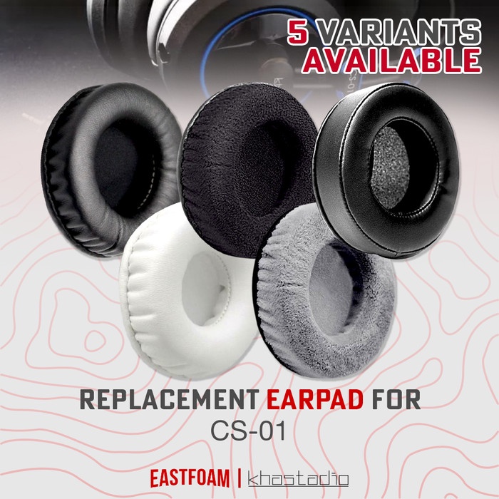 Earpad Earcup Khastadio CS-01 SC01 CS 01 แผ่นรองหูฟังโฟม