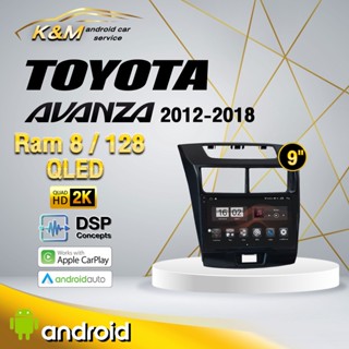 จอแอนดรอย ตรงรุ่น 9 นิ้ว  Toyota Avanza 2012-2018 (จอ Andriod แท้-รับประกันศูนย์ Alpha)