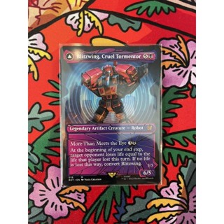 Universes Beyond: Transformers: Blitzwing, Cruel Tormentor (Shattered Glass)