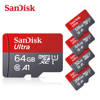 Sandisk class 10 การ์ดหน่วยความจํา microsd tf 32gb 64gb 128gb 256gb ของแท้ 100%