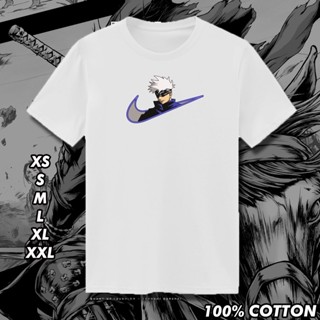 NIKE X JUJUTSU KAISEN Gojo Satoru Anime High Quality Premium Cotton Shirt_02