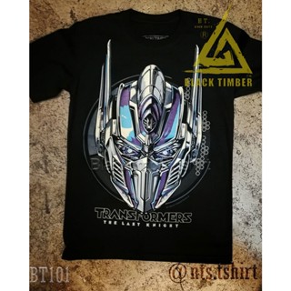 BT 100 Transformers Optimus เสื้อยืด สีดำ BT Black Timber T-Shirt ผ้าคอตตอน สกรีนลายแน่น S M L XL XXL_11