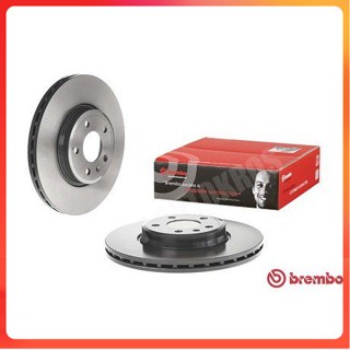 BREMBO จานเบรคหน้า AUDI A4 B8 2007- B9 2015- A5 2008-2020 1.4 1.8 2.0 2.7 3.0 30 35 40 50 TFSI TDI Quattro 09 A820 11