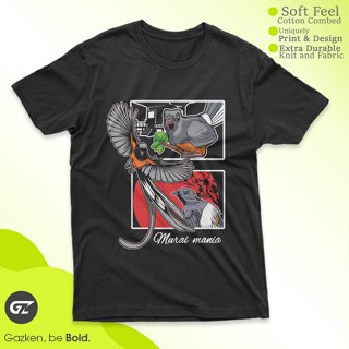 เสื้อยืด พิมพ์ลาย Gazken Murai Mania แฟชั่นคู่รัก