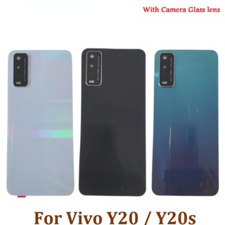 ฝาครอบแบตเตอรี่ ด้านหลัง สําหรับ Vivo Y20 Y20s