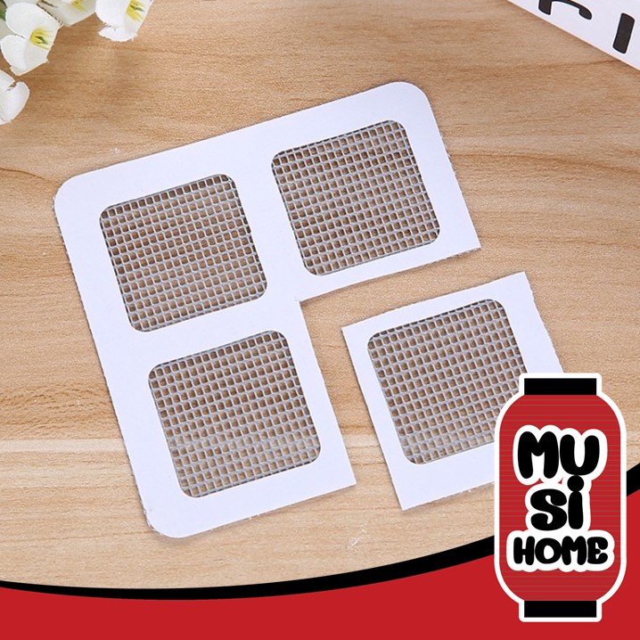 MUSI.HOME【ราคาถูก】E16 แผ่นแปะซ่อมมุ้งลวด  แผ่นปะมุ้งลวด แผ่นซ่อมมุ้งลวด มุ้งลวด กันยุง