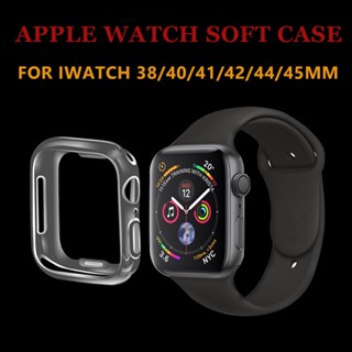 เคสซิลิโคนใสสำหรับ iwatch, Apple Watch กันน้ำและกันกระแทก, เคสซิลิโคนนิ่มใส