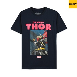 Power7shop เสื้อยืดมาเวล MARVEL THE MIGHTY THOR การ์ตูนลิขสิทธิ์แท้ รุ่น 0520-808_07