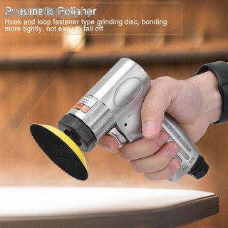 Sagittarius314 Air Sander 3in มินินิวเมติกเครื่องขัดเงา เครื่องมือ พร้อมตะขอและห่วง Fastener Type Disc