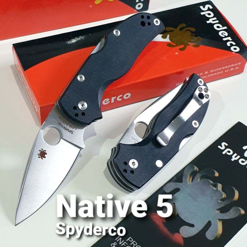 มีดพับ Spyderco Native 5 (G10) Clearance Sale