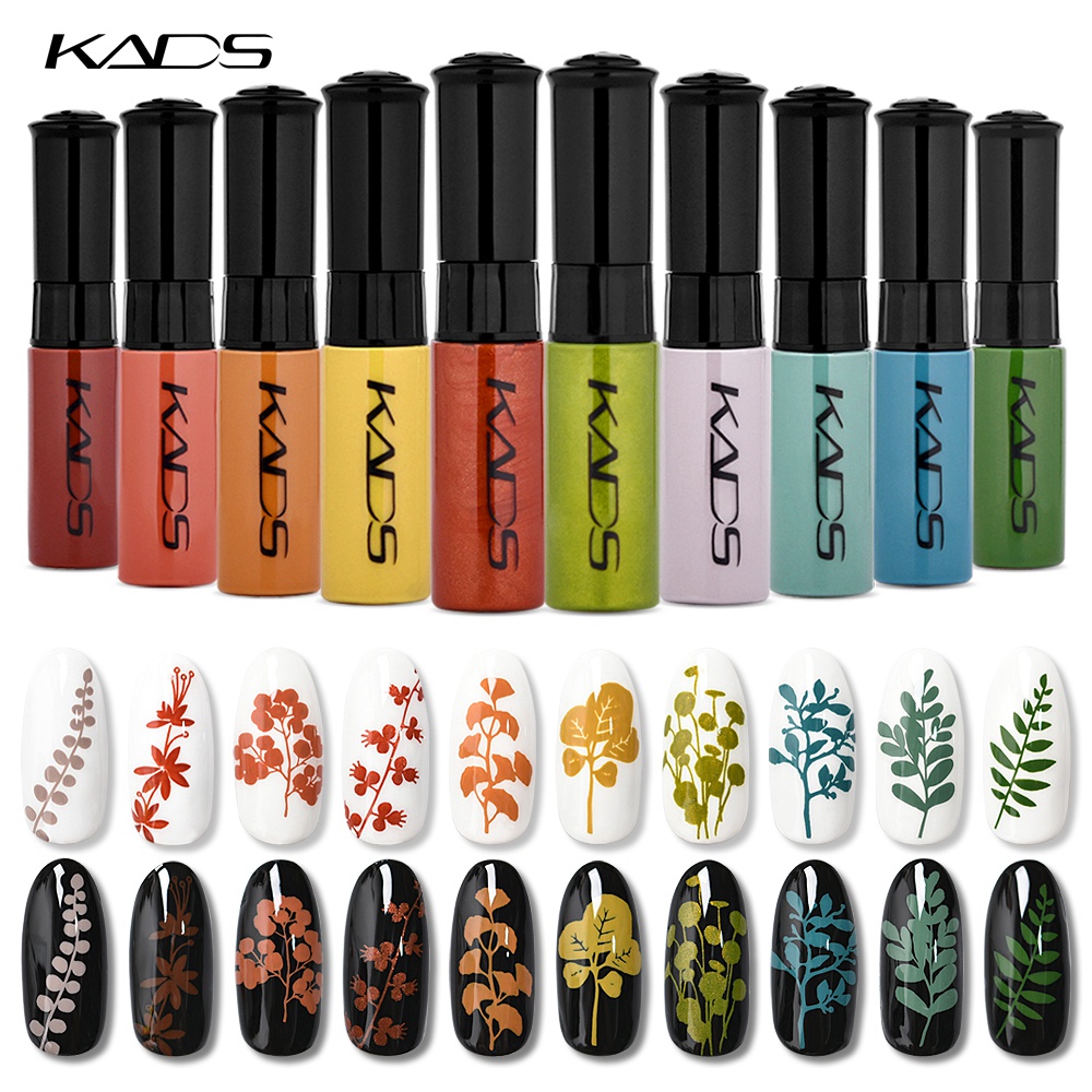 Kads 41 สี ปั๊มเล็บ ยาทาเล็บ พิเศษ แลคเกอร์ แต่งเล็บ สีพิมพ์