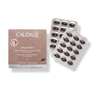 Caudalie Vinexpert Dietary Supplement Anti-oxidant 30 Capsules  สกัดจากองุ่นจากฝรั่งเศษที่ดังที่สุด ต้านอนุมูลอิสระ