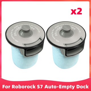 (Ready Stock)Roborock T7S Plus S7 Auto-Empty Dock Washable Front Filter Replacement Parts RockDock Robot Vacuum Cleaner Accessories