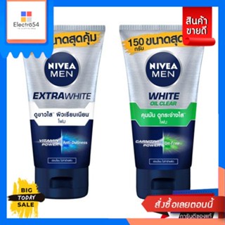 Nivea(นีเวีย) NIVEA นีเวีย Men Foam 150 g. (เลือกสูตรได้) NIVEA Nivea Men Foam 150 g. (Choose formula)ดูแลผิวหน