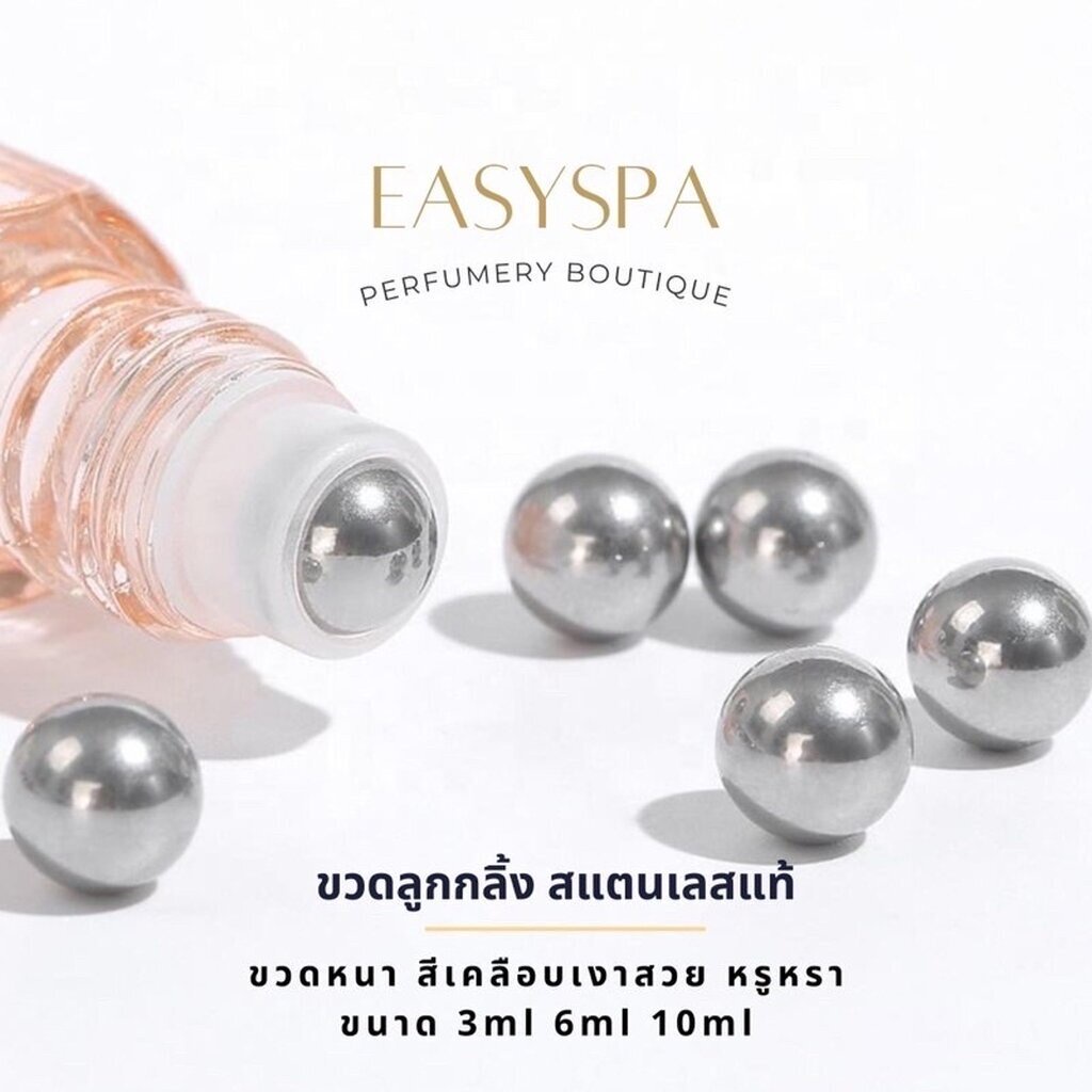 COD ขวดลูกกลิ้ง 3ml ขวดแก้วเคลือบสี น้ำมันหอมระเหย อโรม่า ขวดลูกกลิ้งฝาขาว ขวดลูกกลิ้งฝาดำ ขวดน้ำหอม ขนาด 3ml 6ml 10ml