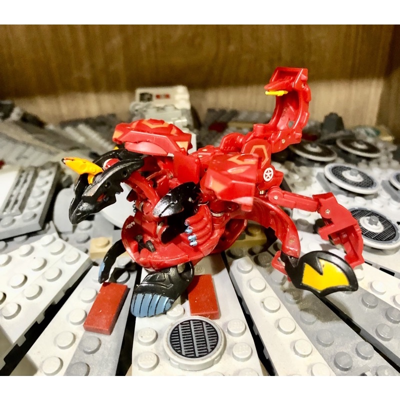 Bakugan Pyrus Hex Viper Helios special color & Metalfencer Trap ( original )#บาคุกัน