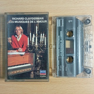 Richard Clayderman - Les Musiques de l’Amour (1980) The sixth studio album เทป ทดลองฟังแล้วรับประกันไม่มีอัดทับ / 0920