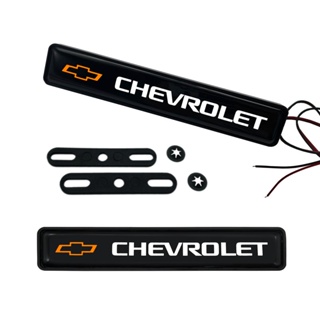 กระจังหน้ารถยนต์ 3D LED อุปกรณ์เสริม สําหรับ Chevrolet Spark Cruze Captiva Lacetti Aveo Trax Malibu Camaro 1 ชิ้น