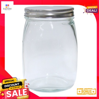 ขวดโหลฝาเกลียวสเตนเลส มล.Jarขนาด1000Wth StainlessLid1000Ml.